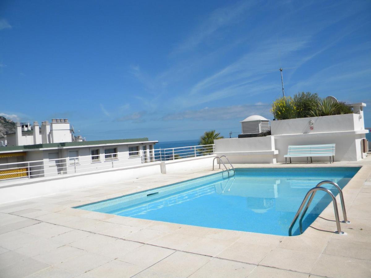 App Le Rocazur Avec Piscine Et Parking En Bord De Mer A 500M Du Centre Ville مينتون المظهر الخارجي الصورة